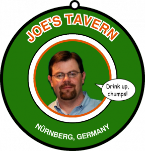 Эмблема Таверны Джо на конференции openSUSE